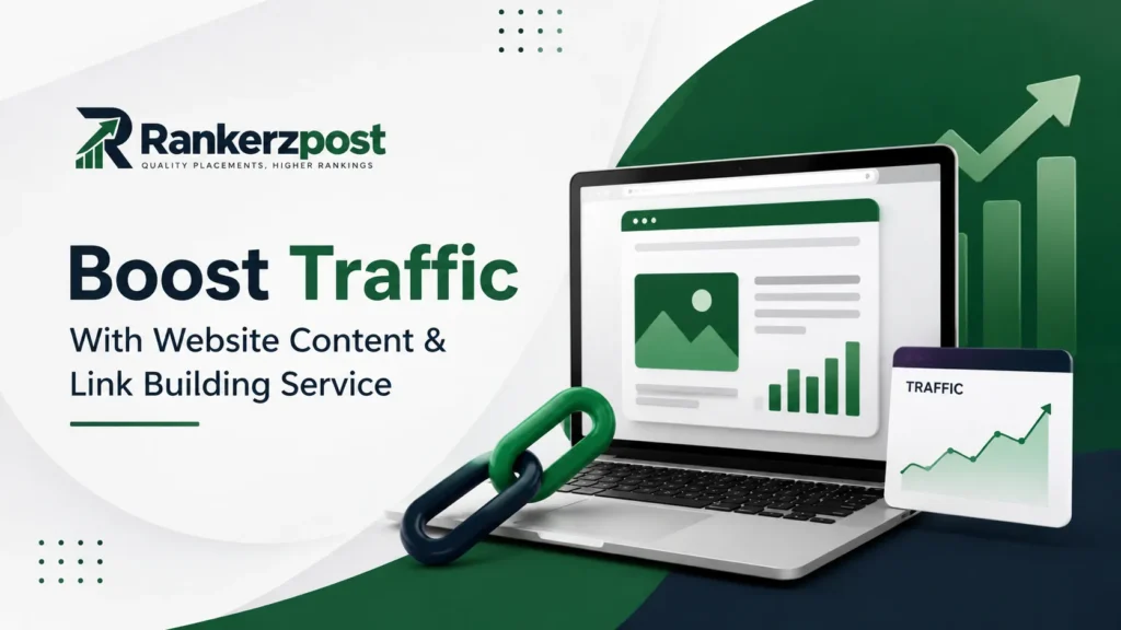 website content and link building service